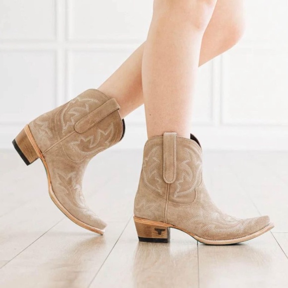 Lane Boots - Saratoga Bootie x West Desperado - Picture 1 of 3